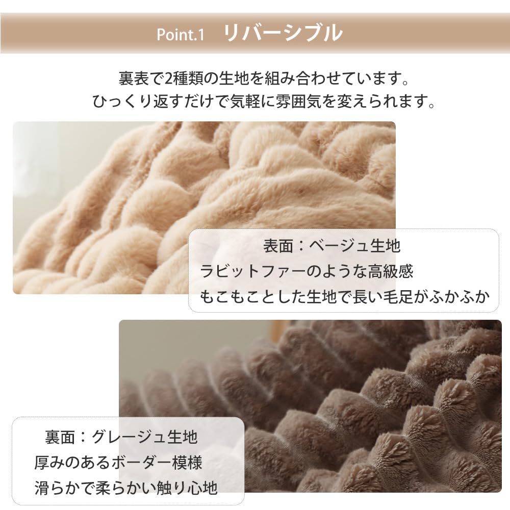 Amazon｜ヤマソロ リバーシブル こたつ布団 長方形 掛け布団 ハイ